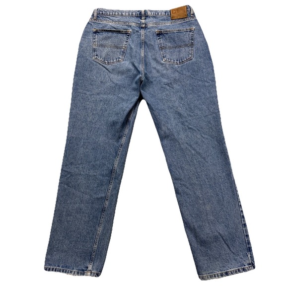 Polo Ralph Lauren Jeans Mens 38x32 Blue Straight Leg Classic Fit Y2K Denim - Picture 2 of 13
